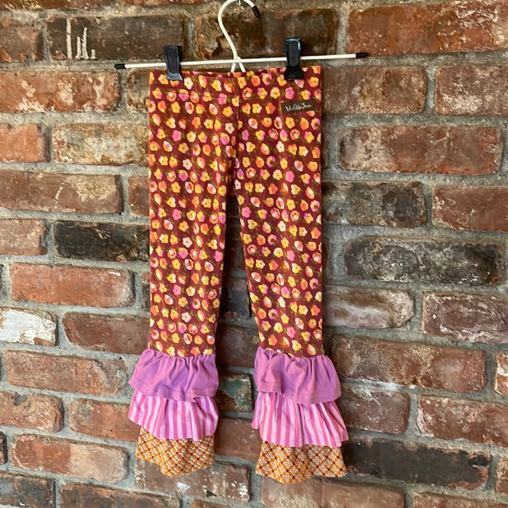 💞💞MATILDA JANE RUFFLE LEGGINGS- 4T💞💞